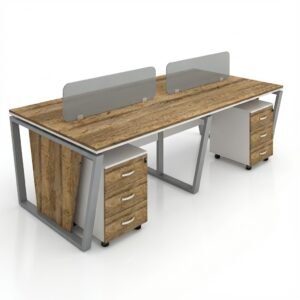 Premium Dual Office Workstation