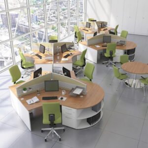 Collaborative Circular Office Workstation