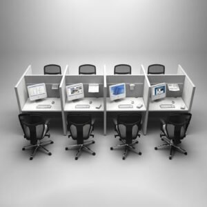 Modular Office Cubicle Workstation