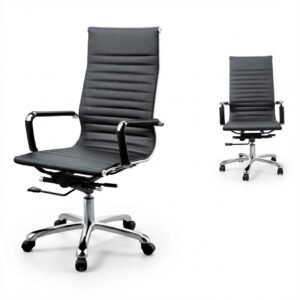 Premium Black Mesh Cantilever Visitor Chair